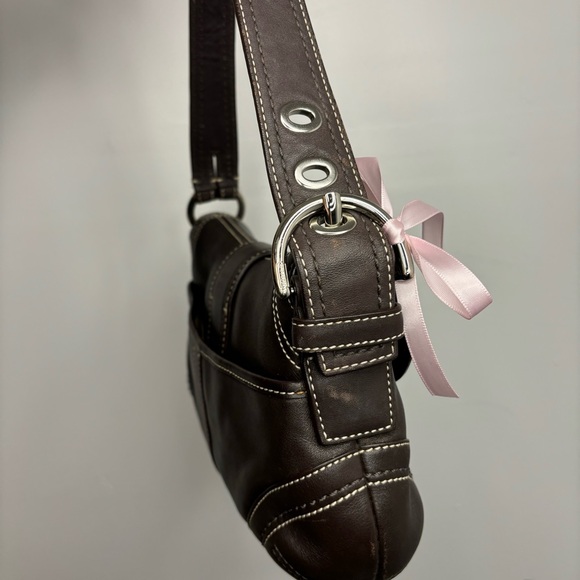SOLD coach vintage brown leather soho bag 🎀 - Picture 3 of 9